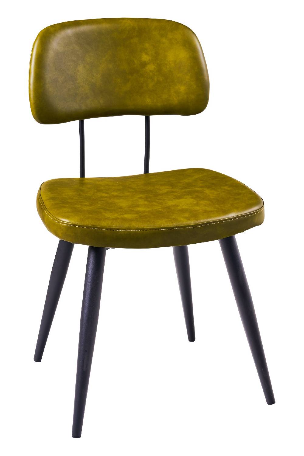 Novità Home Piera - Sedia Con Maniglia In Ferro Pu Green