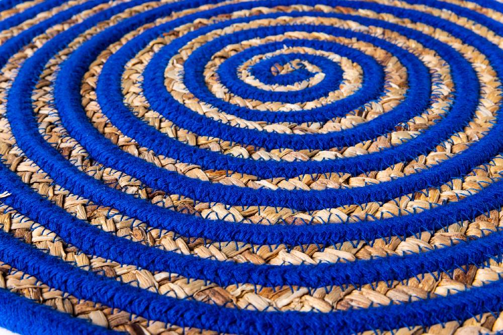 Novità Home Placemate - Circle Naturale E Blue Set 1/4