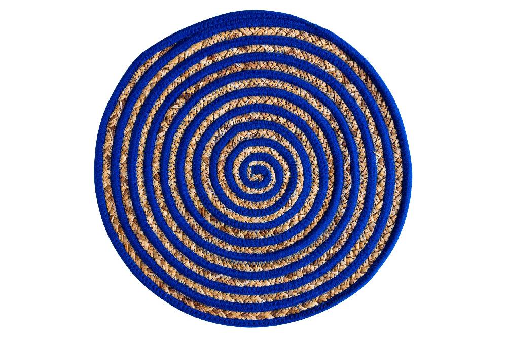 Novità Home Placemate - Circle Naturale E Blue Set 1/4
