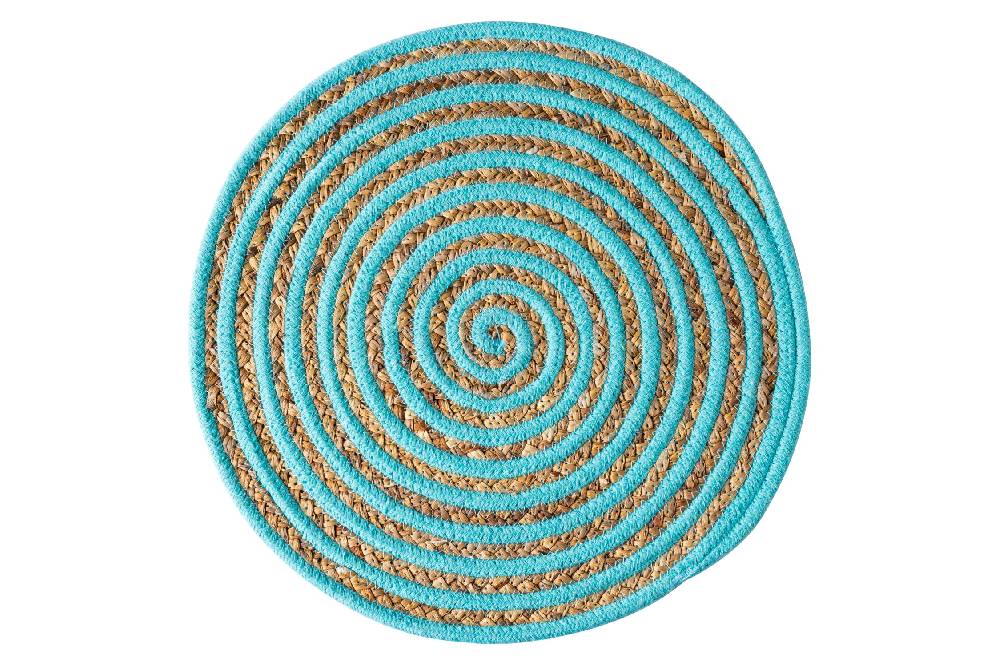 Novità Home Placemate - Circle Naturale E Turquese Set 1/4