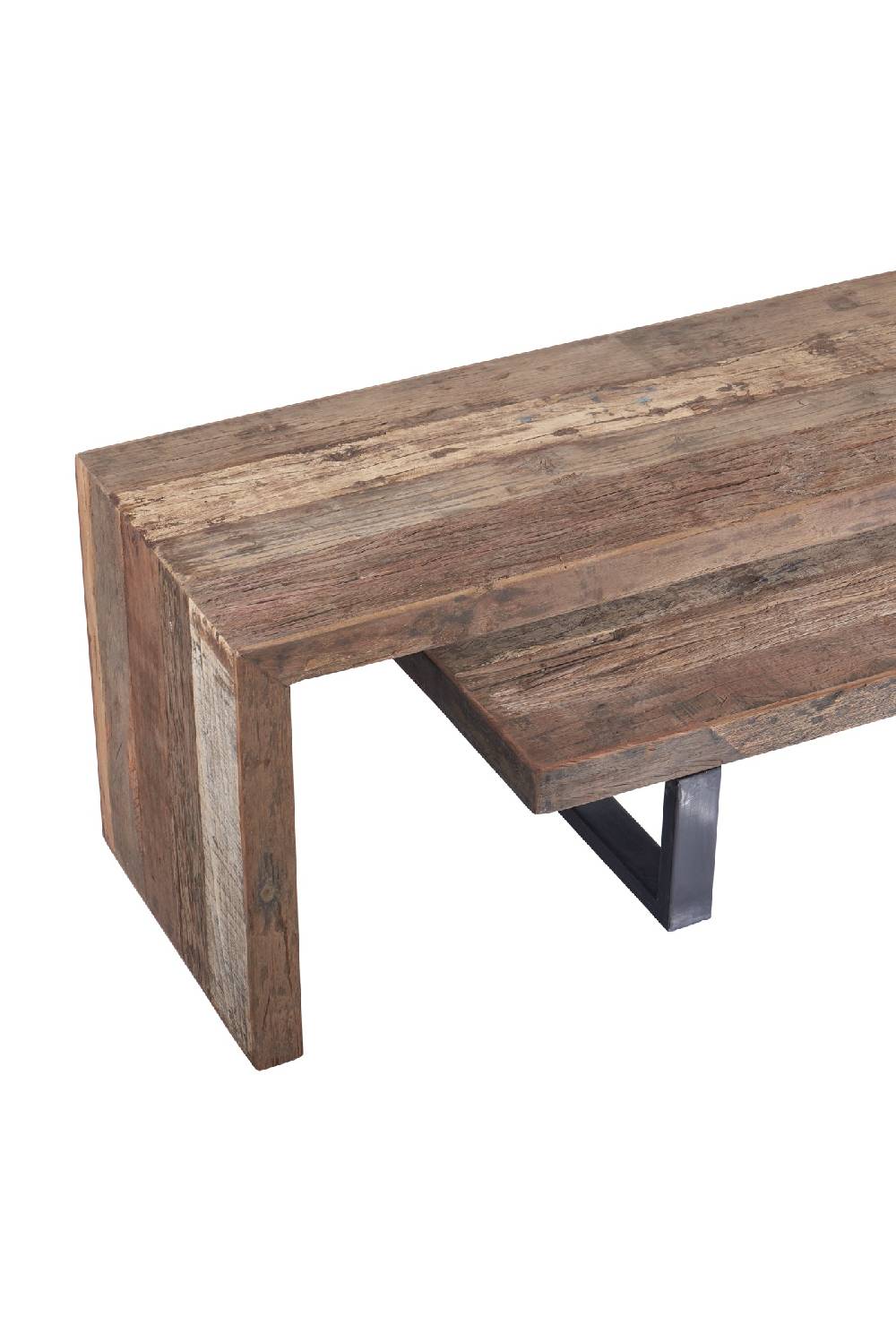 Novità Home Porta Tv Componibile In Legno Di Recupero E Metallo