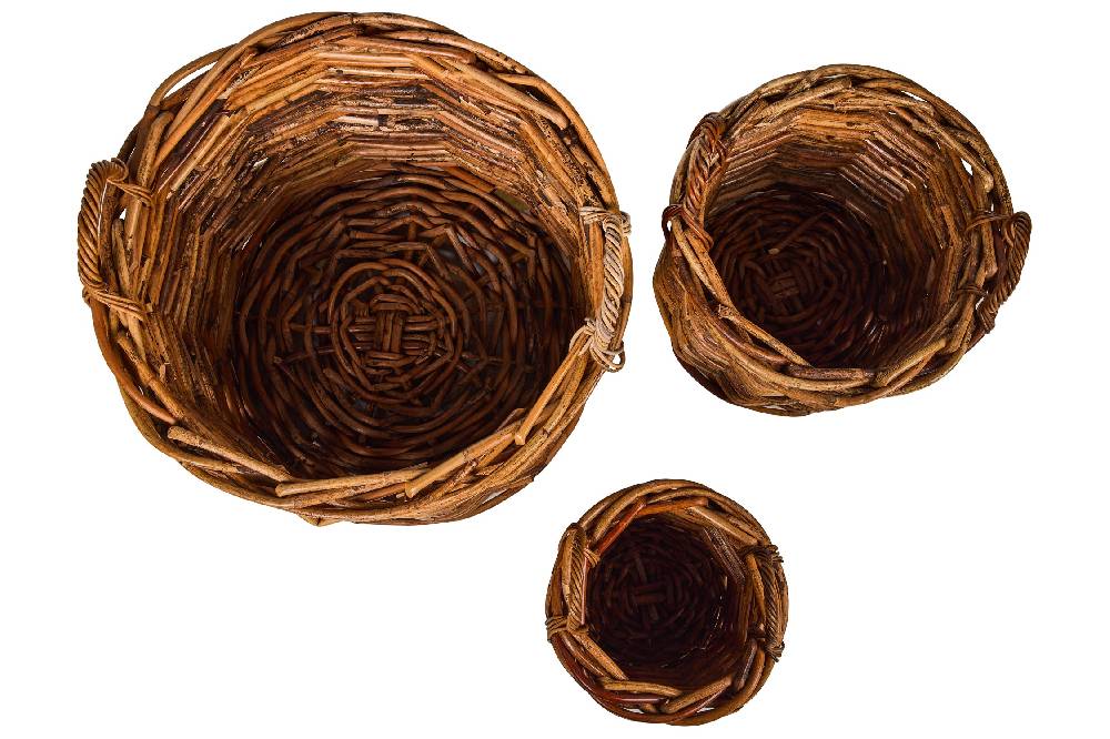 Novità Home Rush Weaves - Ceste Con Manici Asalam Rattan Set 1/3