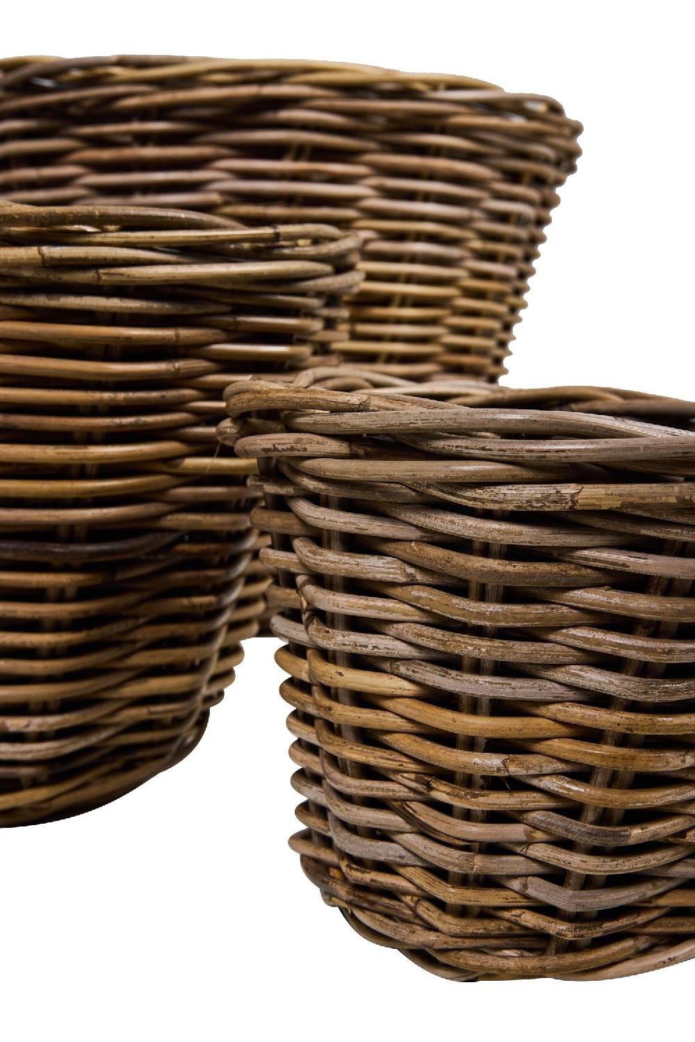 Novità Home Rush Weaves - Ceste Porta Piante Con Vasi In Plastica Set 1/5