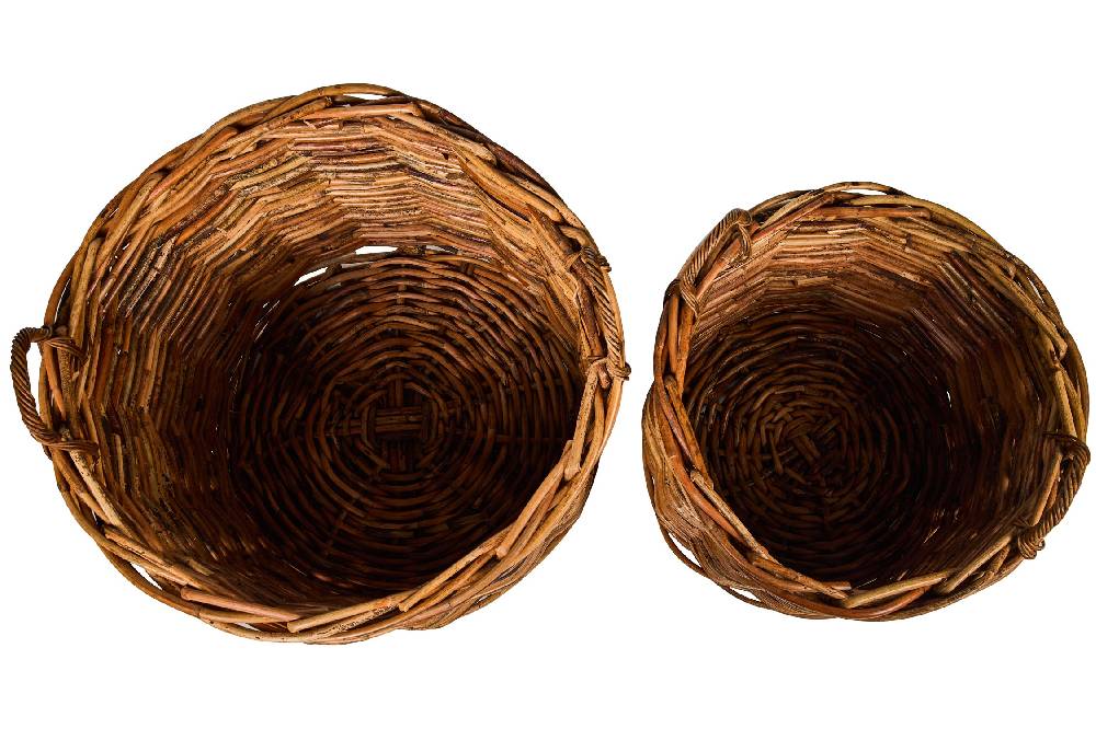 Novità Home Rush Weaves - Cestoni In Asalam Rattan Set 1/2