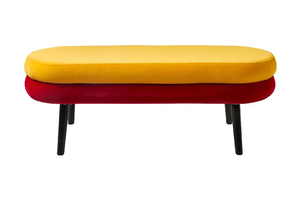 Novità Home Sandwich - Panchetta 2 Posti Rossa E Gialla