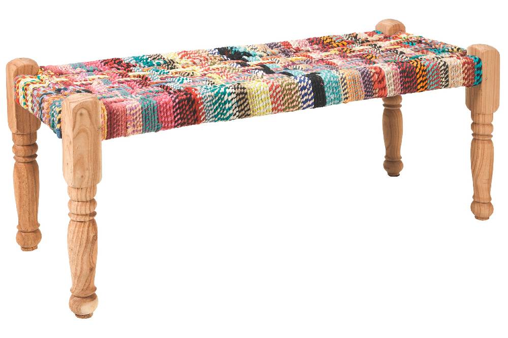 Novità Home Set 1/3 Panca E Sgabello New Item Multicolor