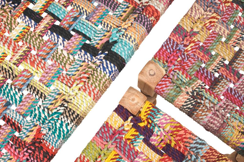 Novità Home Set 1/3 Panca E Sgabello New Item Multicolor