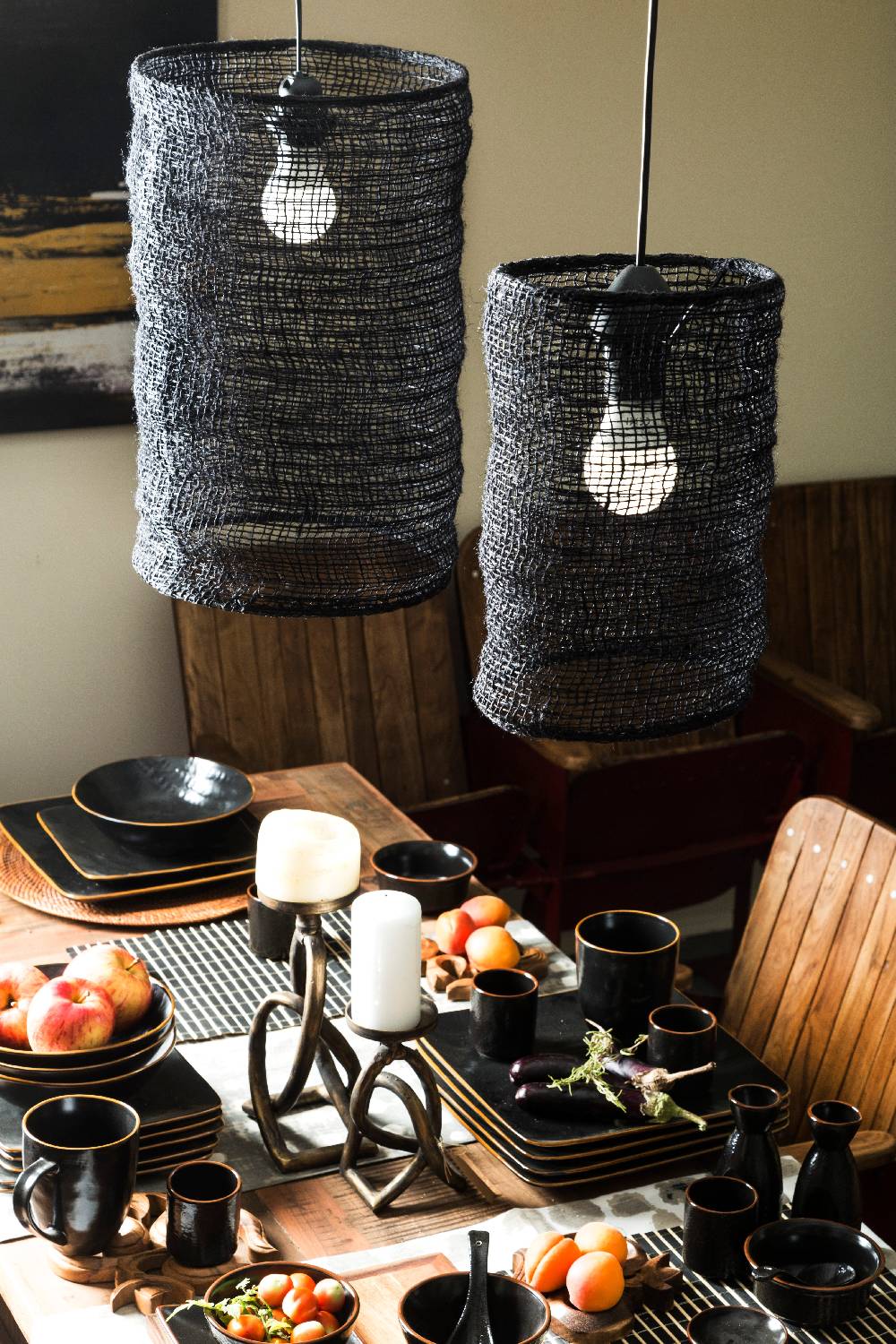 Novità Home Shibuya - Piatto Piano Quadrato In Gres Nero