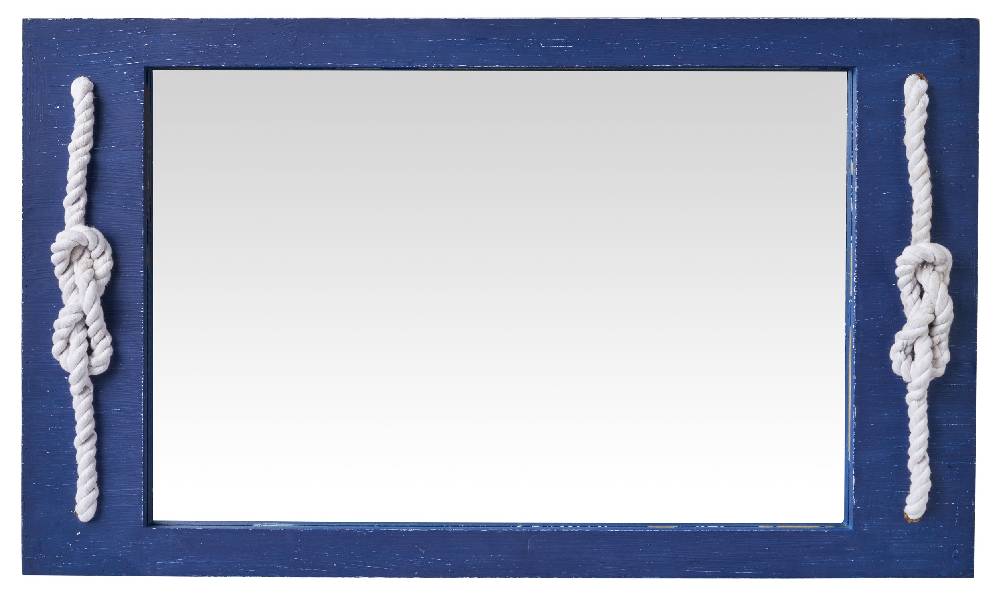 Novità Home Specchio rettangolare cornice nodi marini