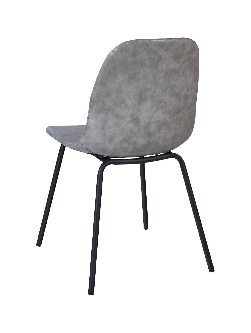 Novità Home Stinger - Sedia In Ferro Imbottita Colore Grigio Tortora