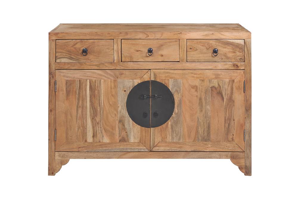 Novità Home Stone - credenza 3 cassetti e 2 sportelli in legno