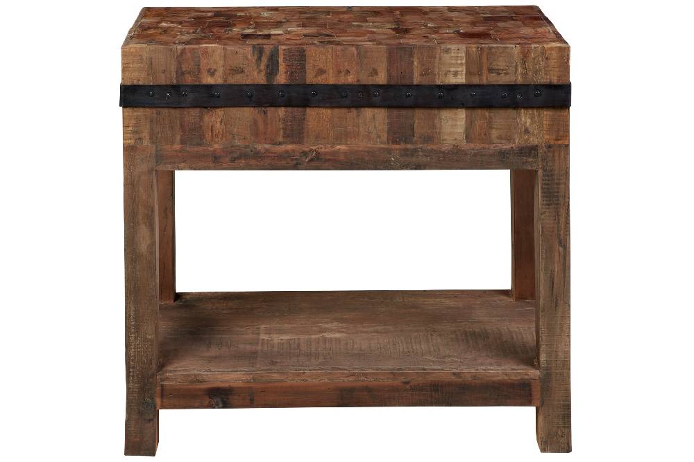 Novità Home Tagliere macellaio rettangolare con piano sotto