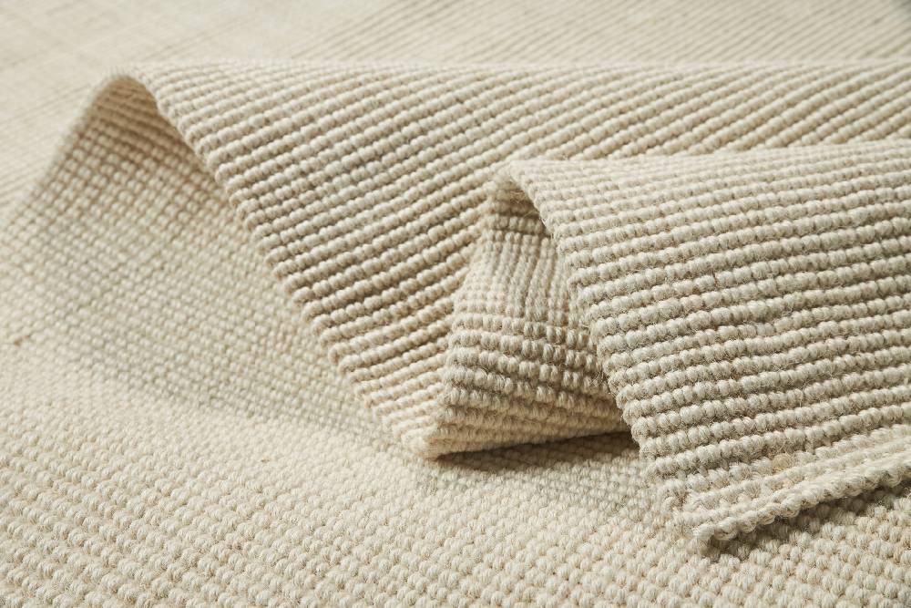 Novità Home Tappeto Bucle In Juta Sbiancata - 140x200