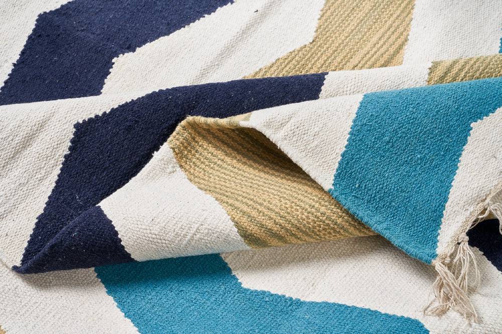 Novità Home Tappeto Zig Zag Strisce Colorate 140x200