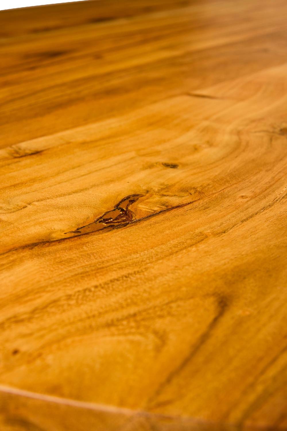 Novità Home Tavolo Ovale In Legno Di Acacia E Ferro