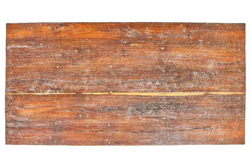 Novità Home Telgede - Tavolo Pranzo In Legno Di Recupero - 6 Persone