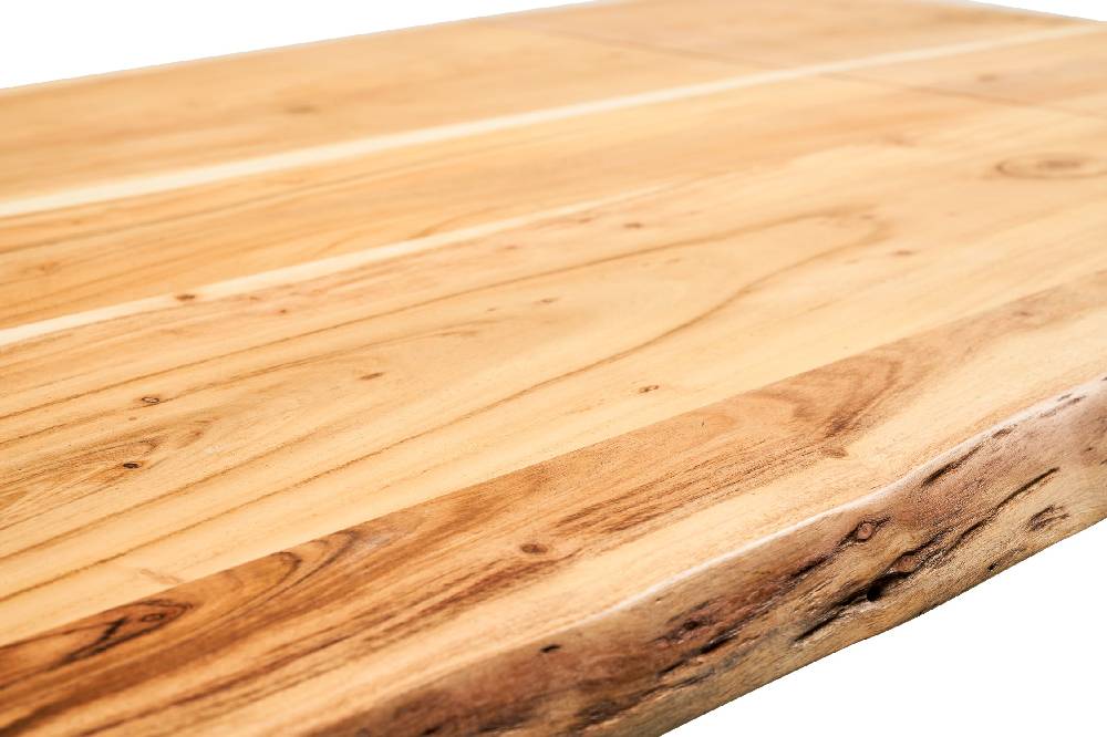 Novità Home Tree - Tavolo Pranzo In Legno E Gambe Nere 140 - Con Prolunghe