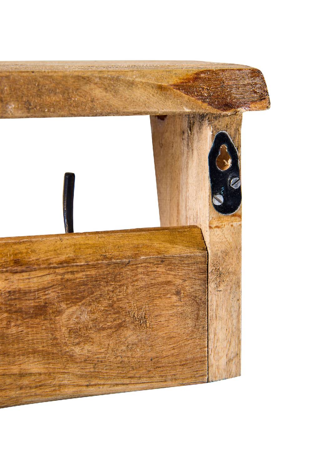 Novità Home Utility - Attacapanni 5 Ganci Con Mensola