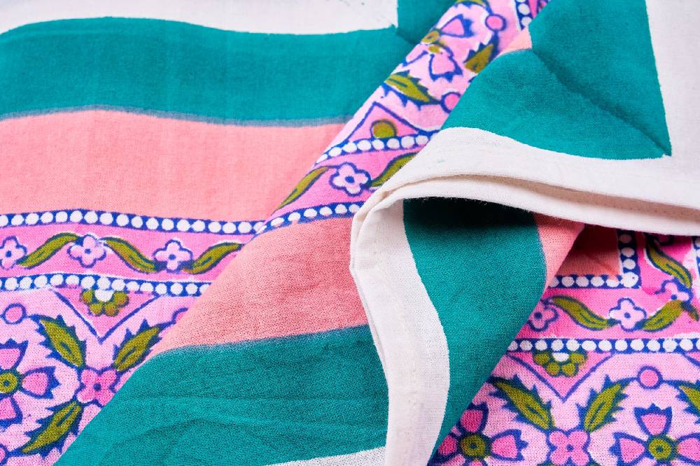 Novità Home Ventotene - Mezzero Decor Rosa Verde 180x270