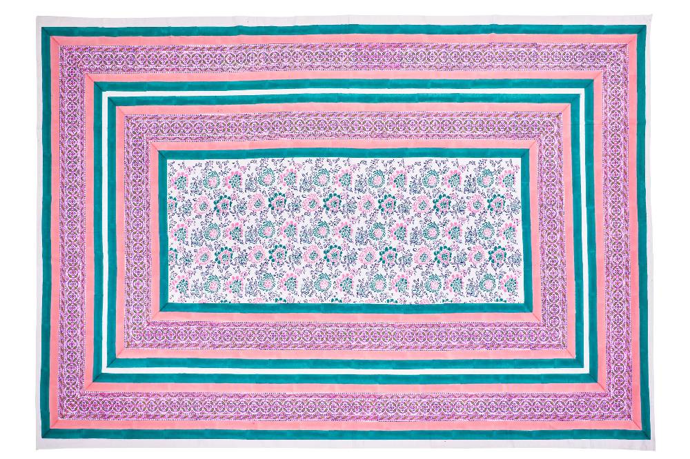 Novità Home Ventotene - mezzero decor rosa verde 270x270