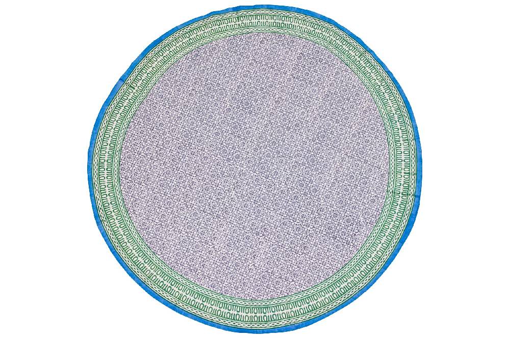 Novità Home Vinaigrette - Tovaglia Rotonda Verde Blue Diam.180