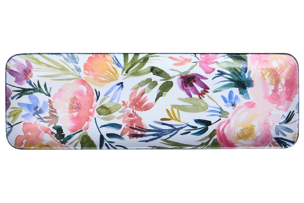 Novità Home Vincent - Vassoio Rettangolare Floreale Jour