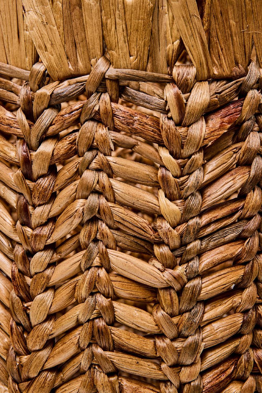 Novità Home Weaves - Ceste Porta Piante Set 1/3 Intreccio Lisca Di Pesce