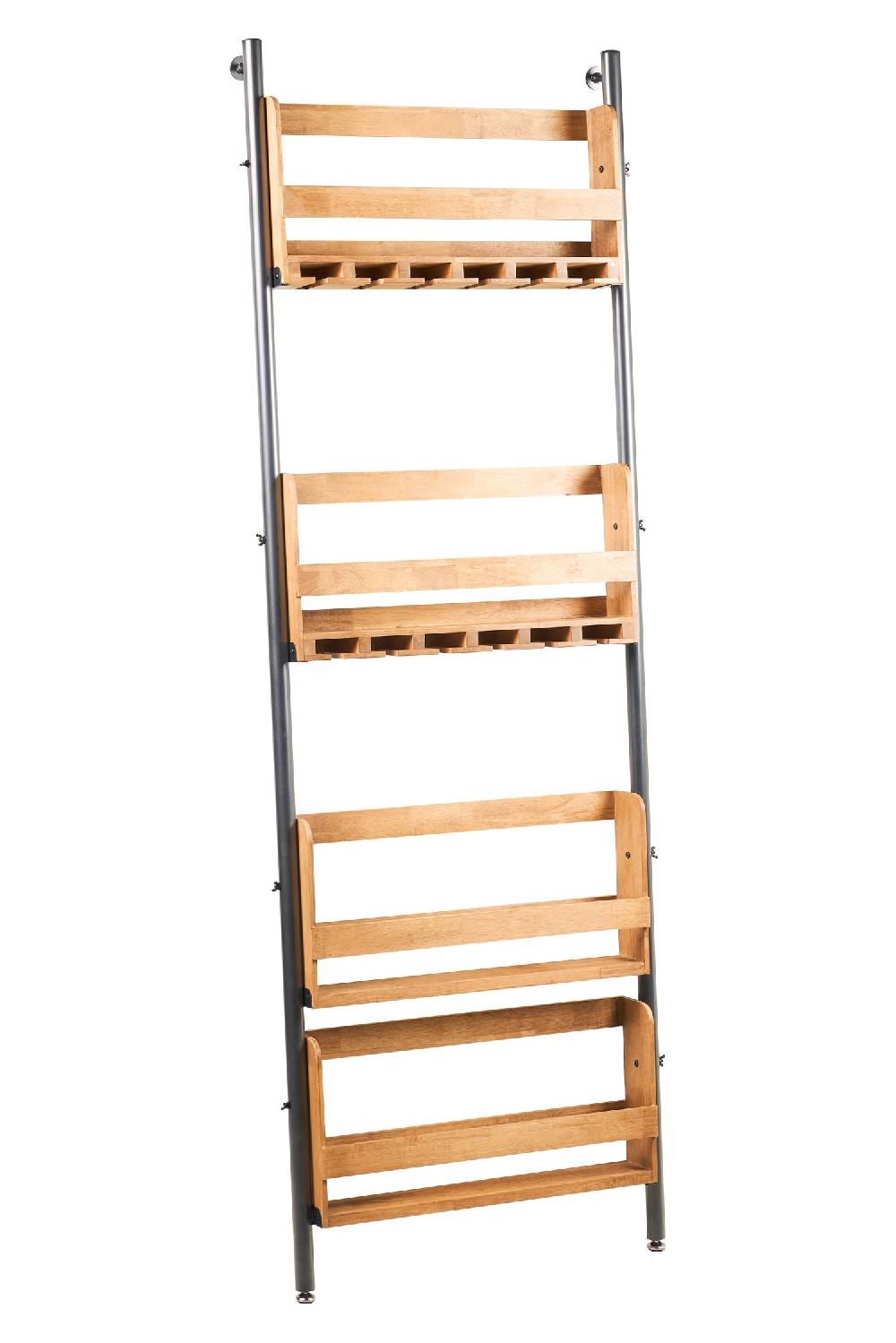 Novità Home Wine - Cantinetta Con Porta Bicchieri Da Parete Slender