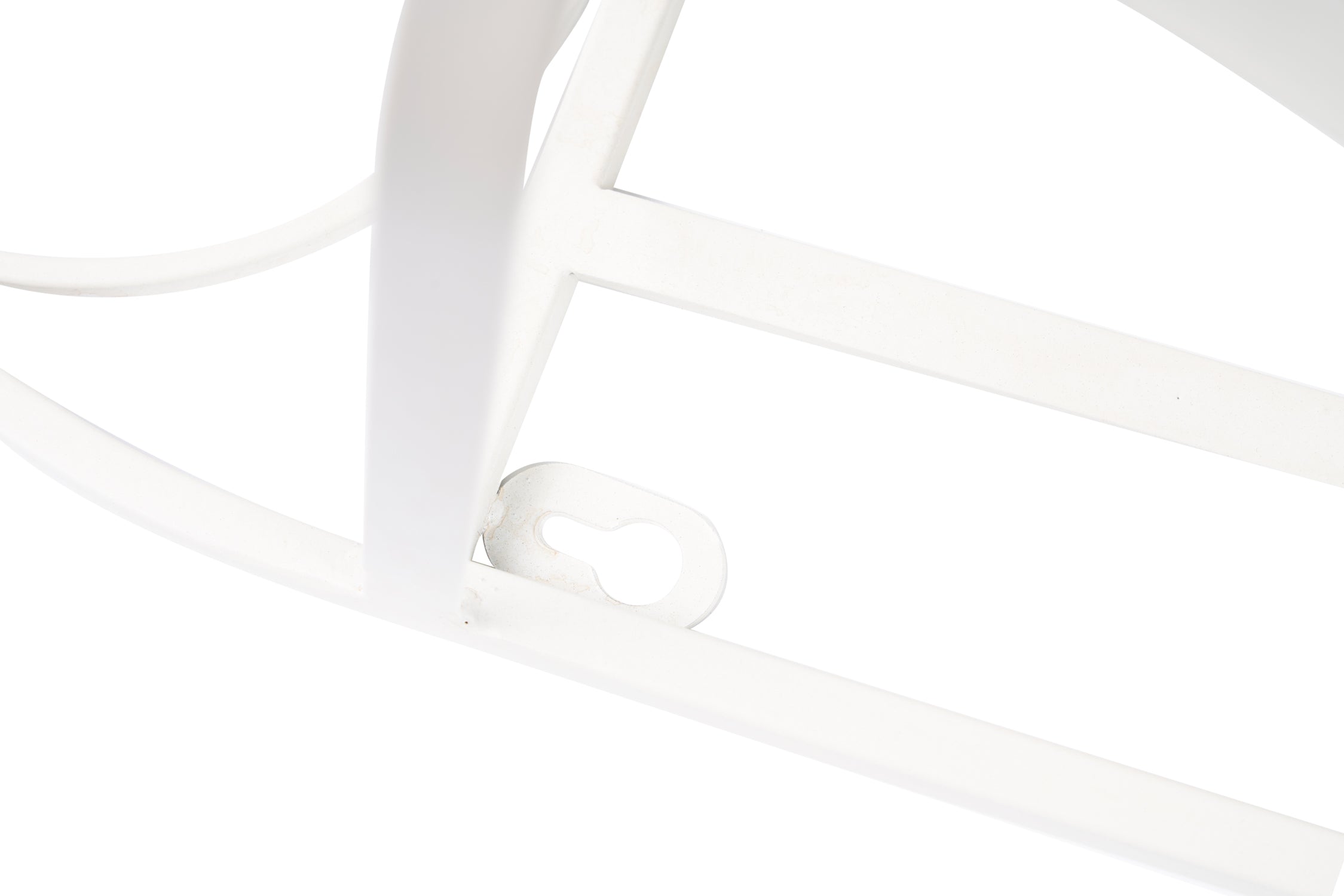 Novità Home Wine - Porta Botiglie Da Parete Ferro Bianco