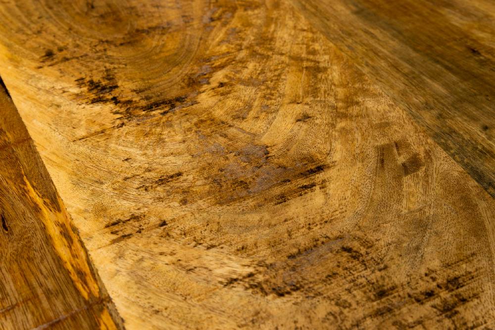 Novità Home York - Tavolini Quadrati Grandi Set 1/2 Mango E Ferro