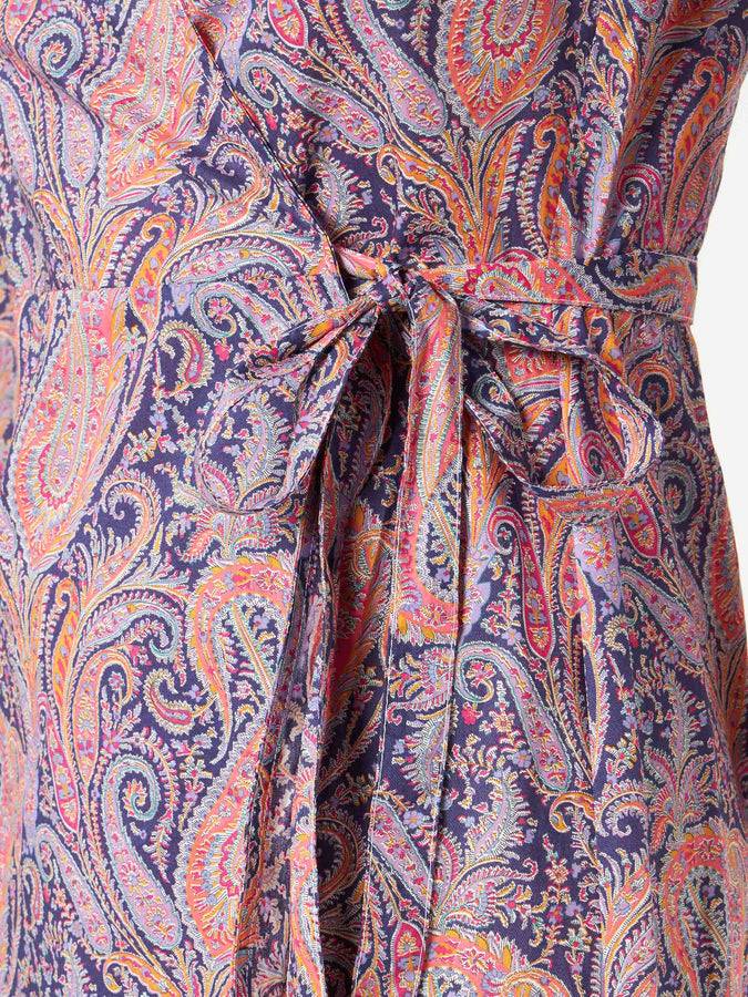Mc2 Saint Barth Abito Corto In Cotone Con Stampa Liberty | EDIZIONE SPECIALE LIBERTY