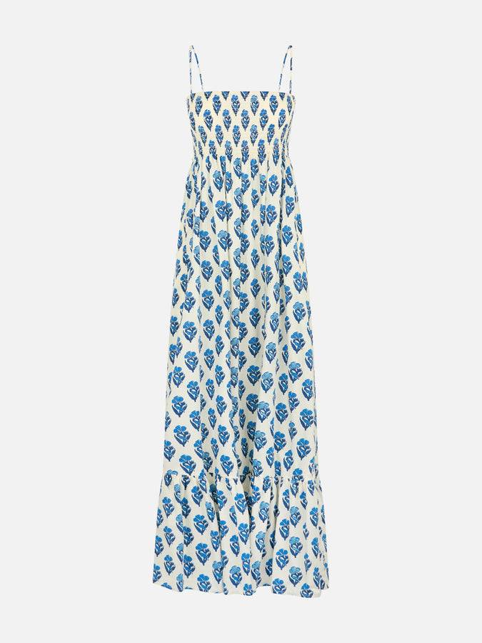 Mc2 Saint Barth Abito Jemma Da Donna In Cotone Con Ricamo Punto Smock