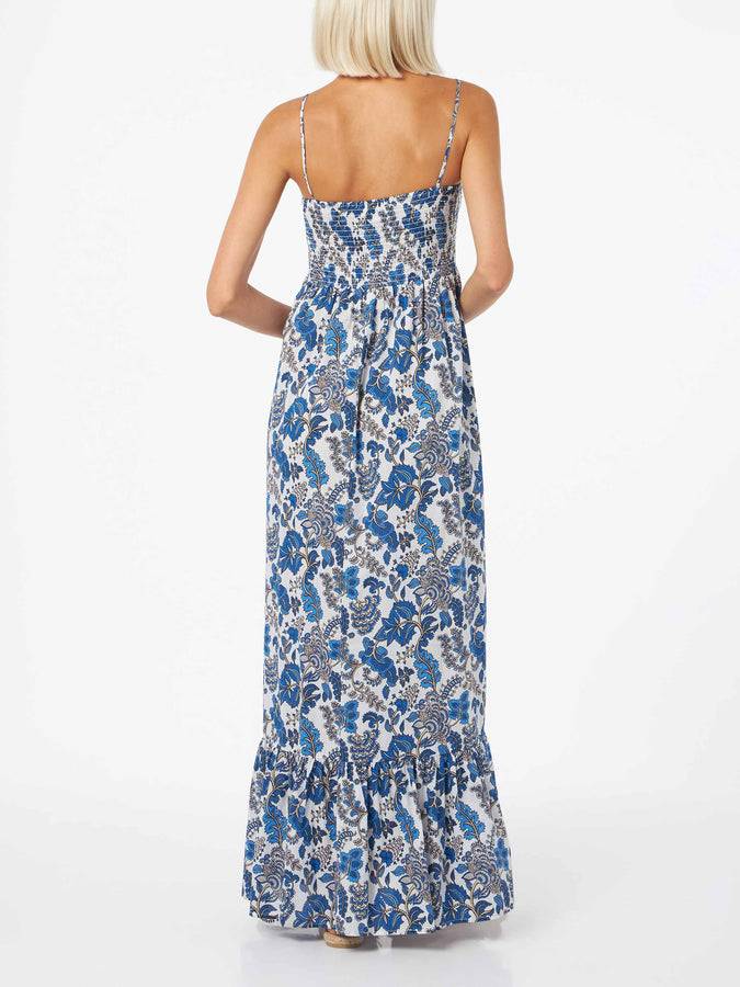 Mc2 Saint Barth Abito Jemma Da Donna In Cotone Con Ricamo Punto Smock