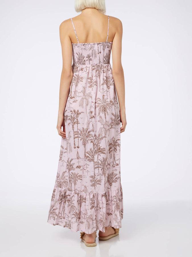 Mc2 Saint Barth Abito Jemma Da Donna In Cotone Con Ricamo Punto Smock