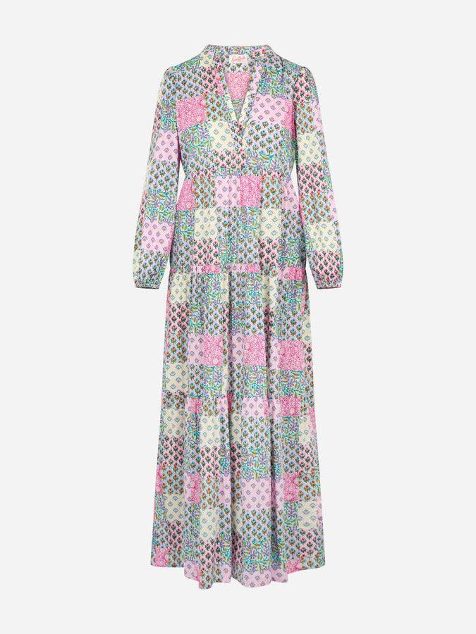 Mc2 Saint Barth Abito Nadja Lungo Da Donna In Voile Di Cotone