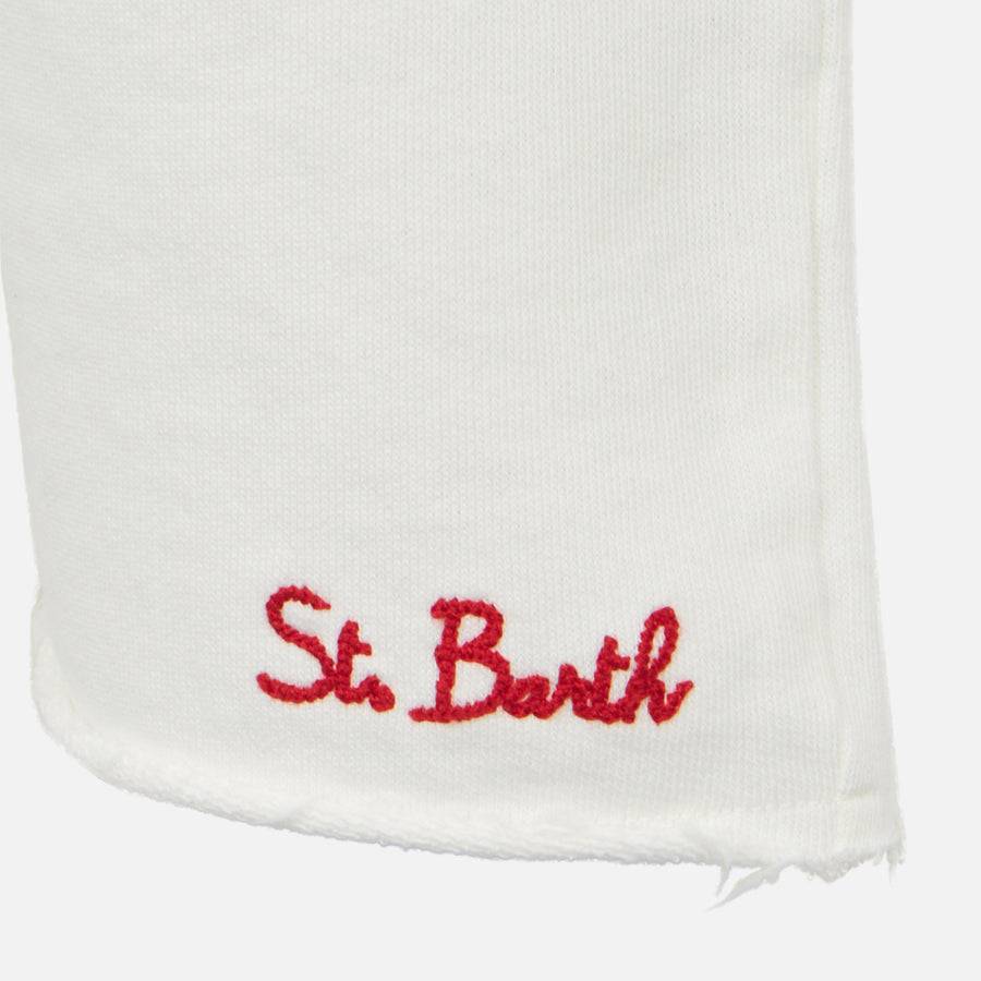 Mc2 Saint Barth Bermuda Da Bambino In Felpa Con Taschino