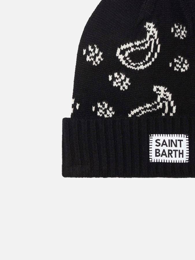Mc2 Saint Barth Berretto Da Uomo Con Stampa Bandana