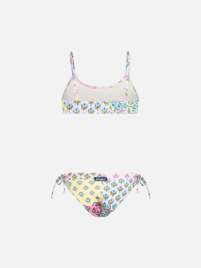 Mc2 Saint Barth Bikini A Bralette A Fiori Da Bambina Jaiden