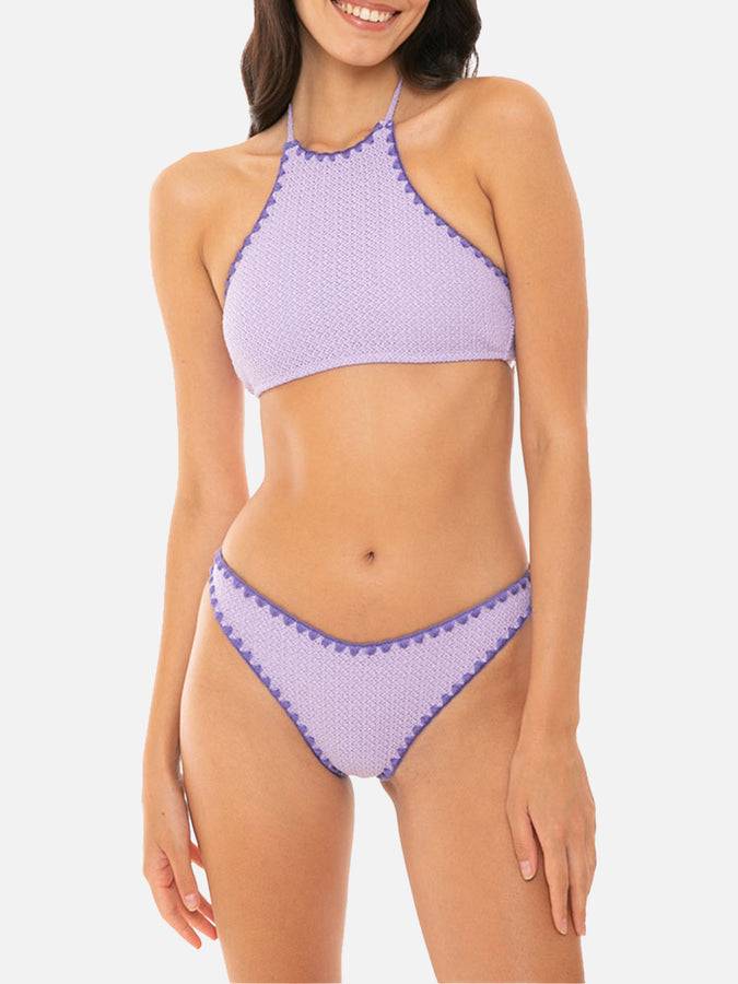 Mc2 Saint Barth Bikini All'uncinetto Con Top All'americana
