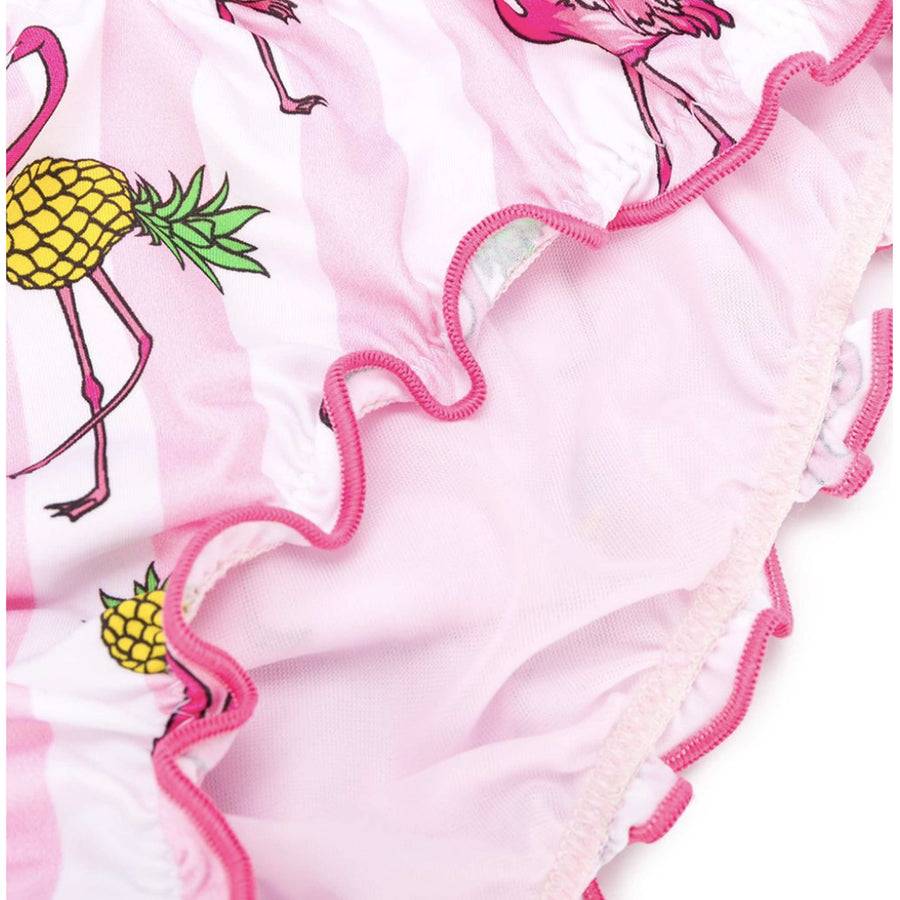 Mc2 Saint Barth Bikini Da Bambina A Triangolo Con Fantasia