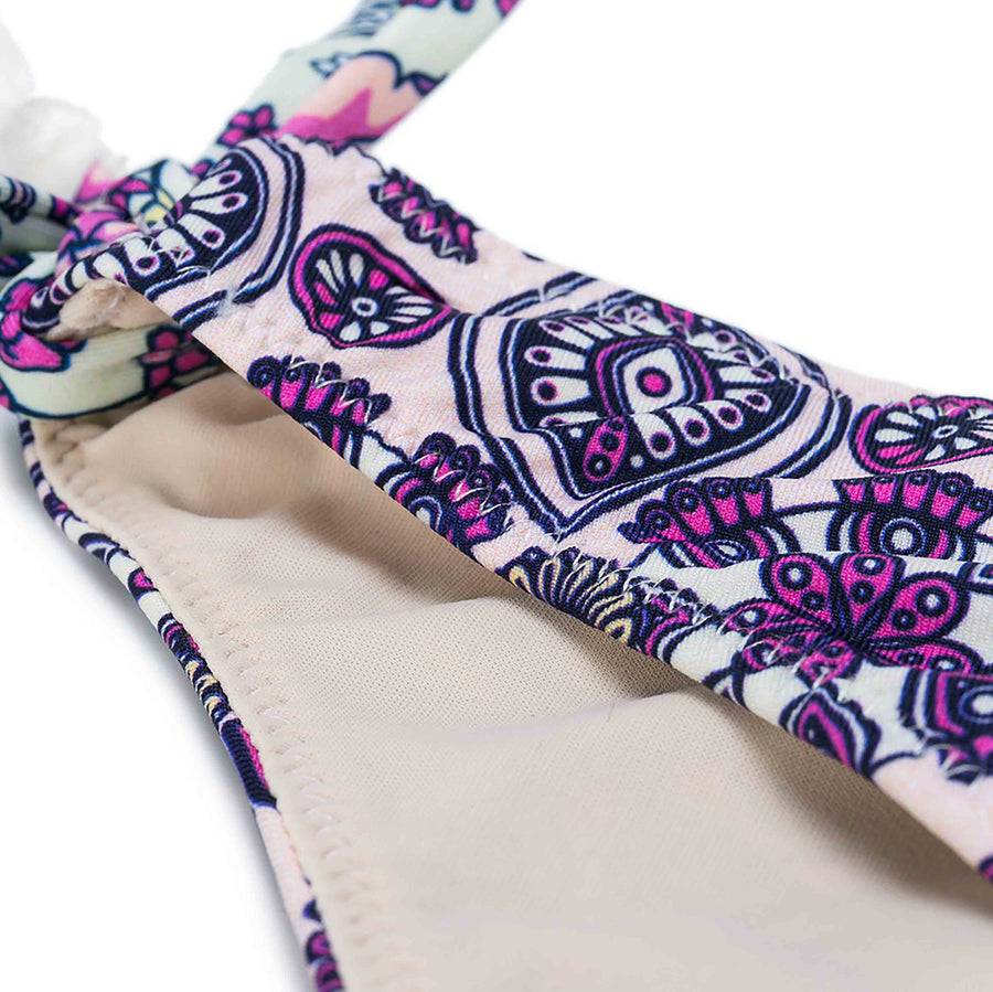 Mc2 Saint Barth Bikini Da Bambina Stampa Gipsy Rosa