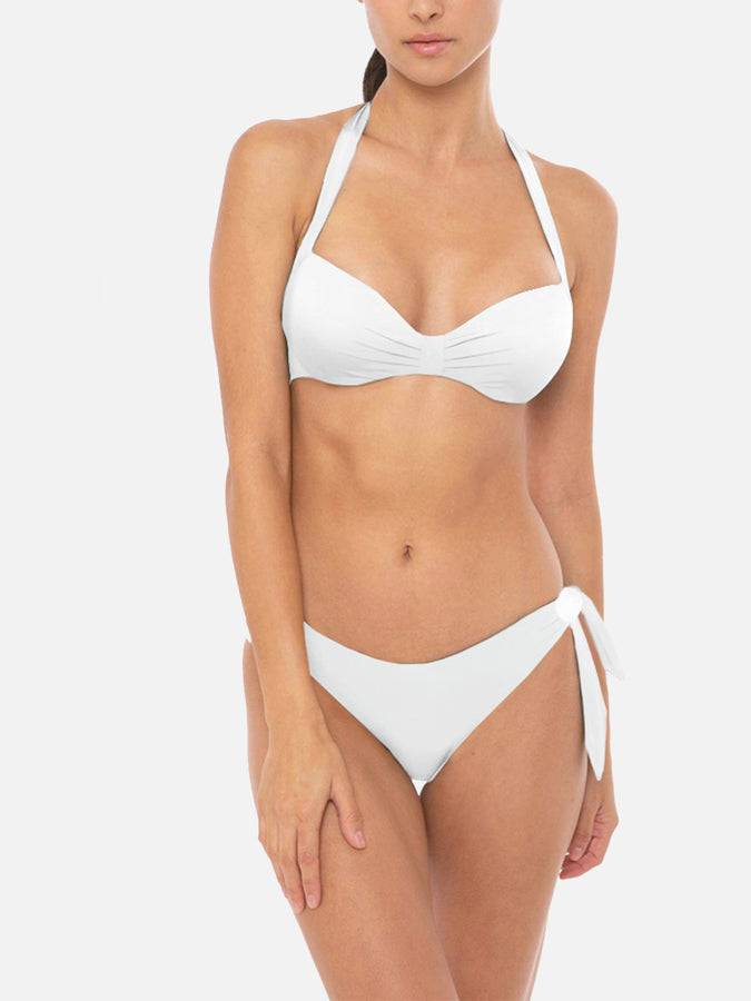 Mc2 Saint Barth Bikini da donna a bralette bianco con ferretto