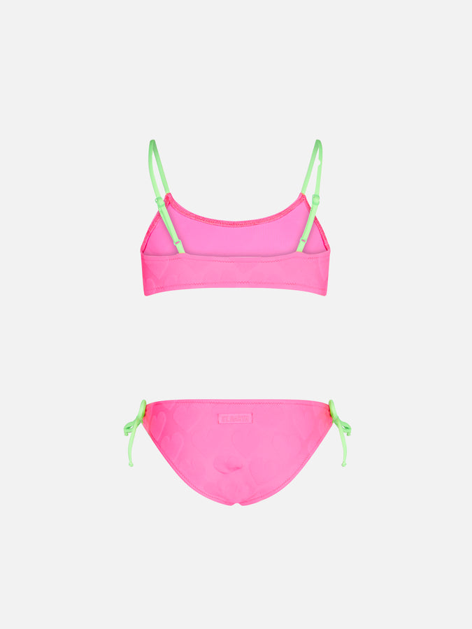 Mc2 Saint Barth Bikini Da Donna A Bralette Con Cuori