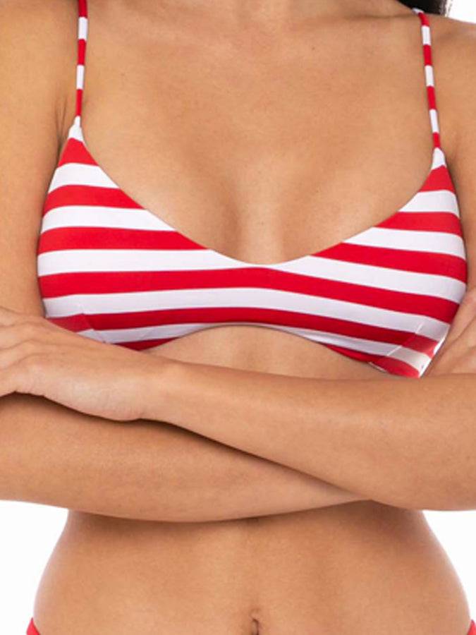 Mc2 Saint Barth Bikini Da Donna A Bralette Con Righe
