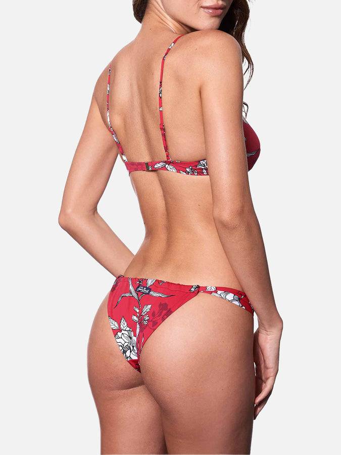 Mc2 Saint Barth Bikini Da Donna A Bralette Con Stampa Fiori