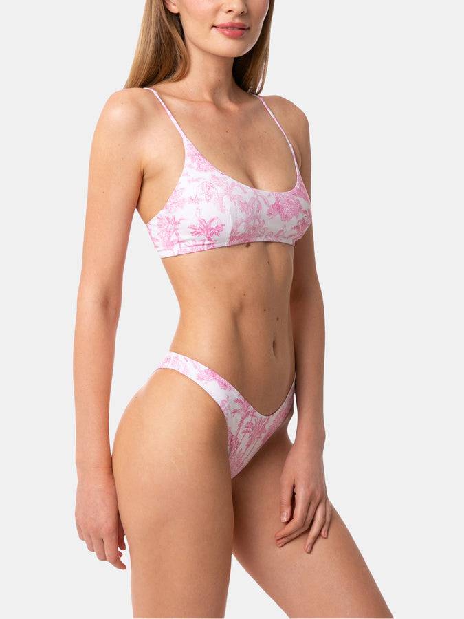 Mc2 Saint Barth Bikini Da Donna A Bralette Con Stampa Giungla