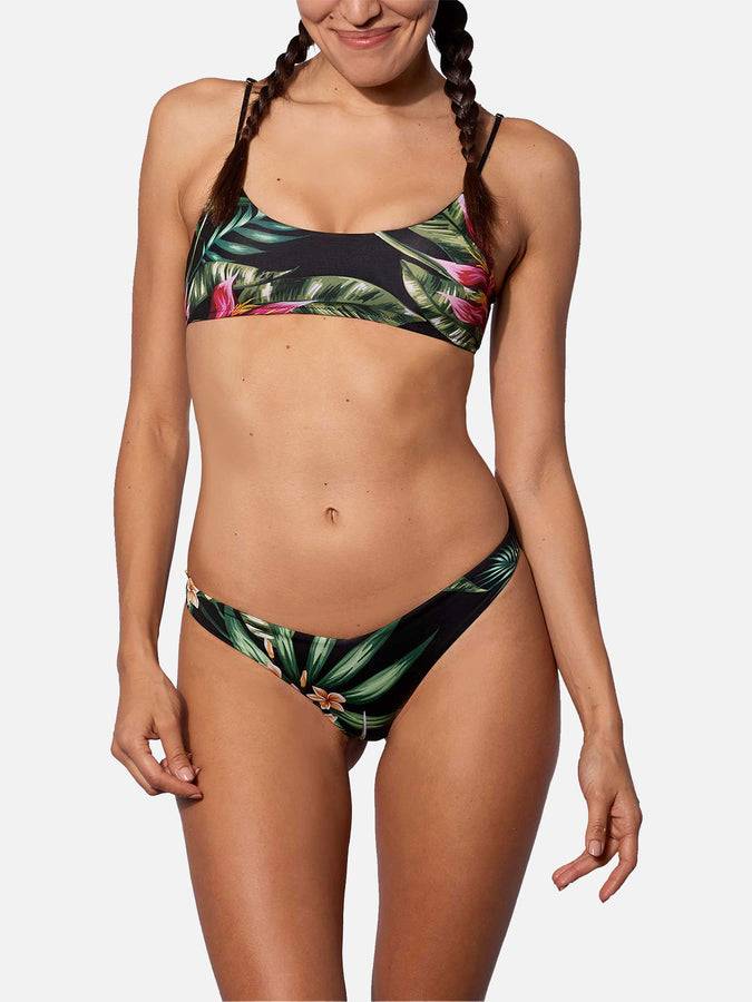 Mc2 Saint Barth Bikini da donna a bralette con stampa tropicale