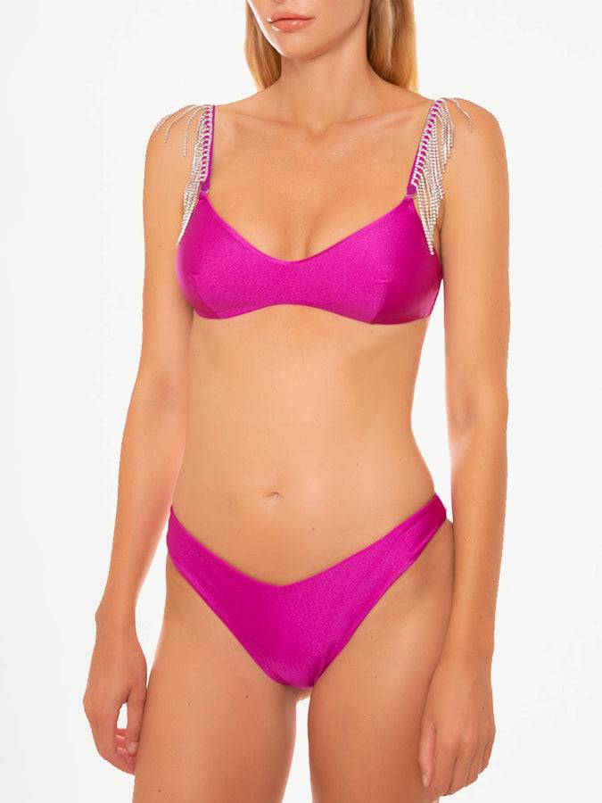 Mc2 Saint Barth Bikini da donna a bralette fucsia | COLLEZIONE APERIKINI