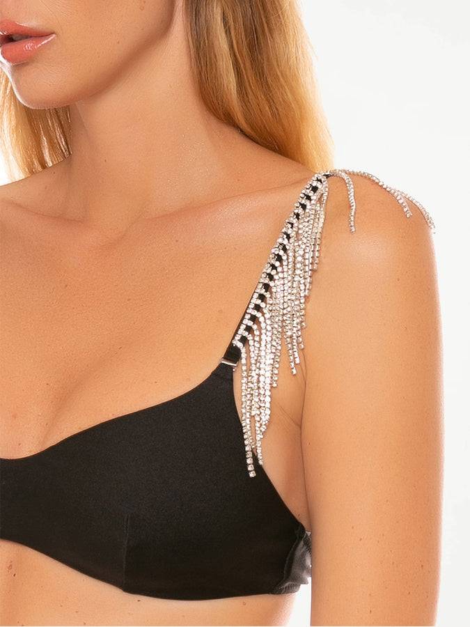 Mc2 Saint Barth Bikini Da Donna A Bralette Nero | COLLEZIONE APERIKINI