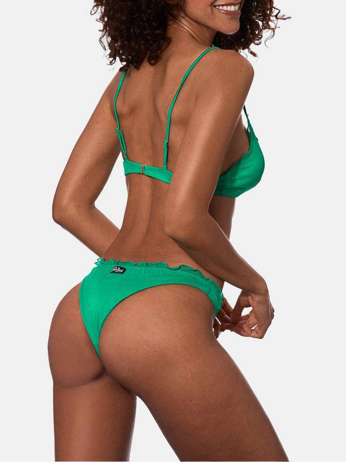 Mc2 Saint Barth Bikini Da Donna A Bralette Verde Smeraldo